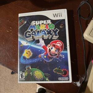 Nintendo Super Mario Galaxy Wii Game - Multicolor